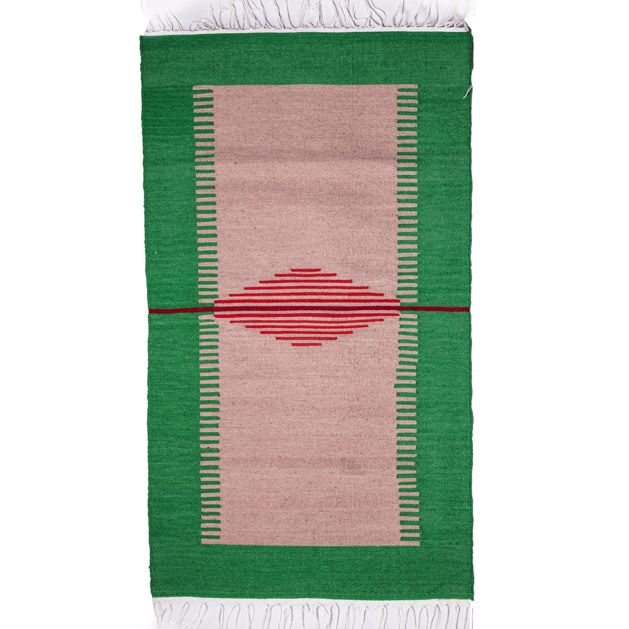 گلیم دستبافت یک و نیم متری کد 12