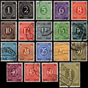 تمبر یادگاری مدل خارجی مجموعه 19 عددی 