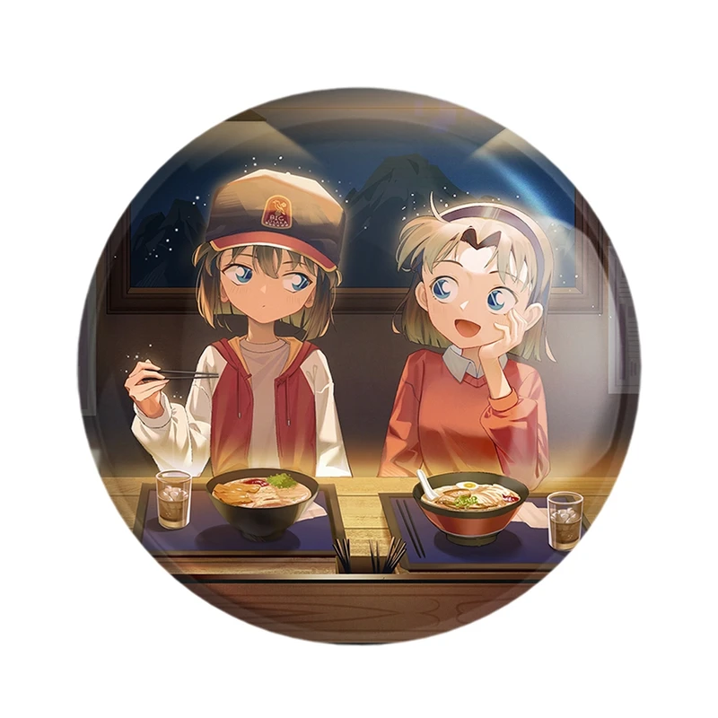 مگنت خندالو مدل هایبارا و آیومی انیمه کارآگاه کونان کد 27546