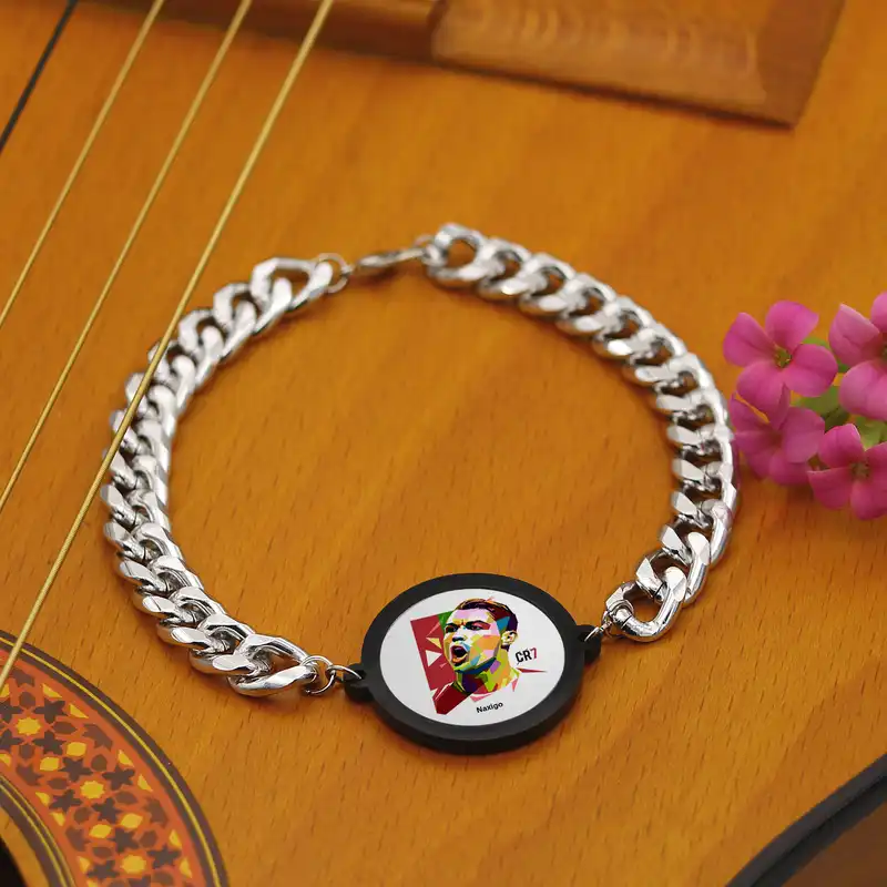 دستبند ناکسیگو مدل کریستیانو رونالدو کد BZ7667