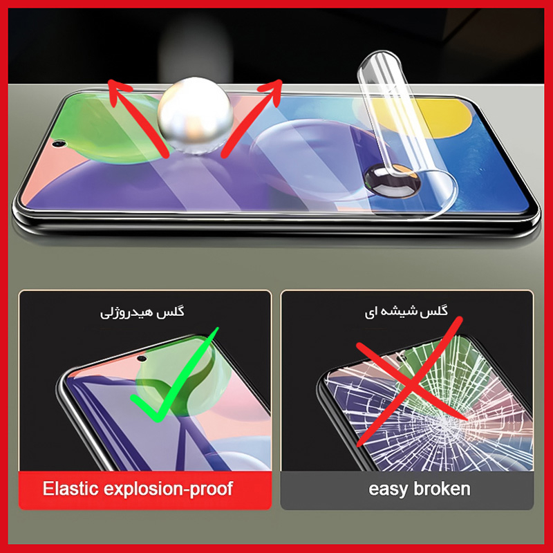محافظ صفحه نمایش شفاف ریمکس مدل HyGEL مناسب برای گوشی موبایل سامسونگ Galaxy S24 Ultra