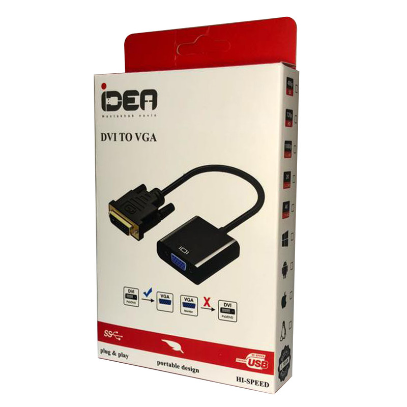 مبدل DVI-D به VGA مدل 001 Idea