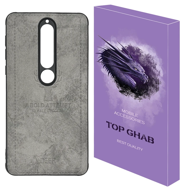 کاور تاپ قاب مدل گوزنی مناسب برای گوشی موبایل نوکیا 6.1