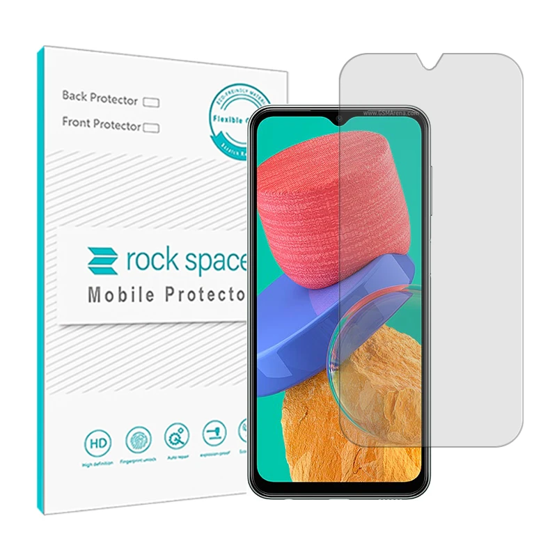 محافظ صفحه نمایش شفاف راک اسپیس مدل HyGEL مناسب برای گوشی موبایل سامسونگ Galaxy M33