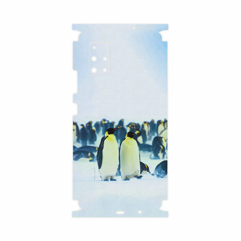 برچسب پوششی ماهوت مدل Penguin-FullSkin مناسب برای گوشی موبایل سامسونگ Galaxy A71 5G