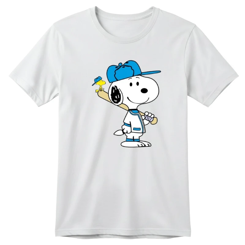 تی‌شرت آستین کوتاه بچگانه مدل اسنوپی کد v7 