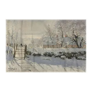 کاغذ کادو ترمه طراحان ایده مدل زاغ از مونه کد art0200 سایز 57x37 سانتی متر