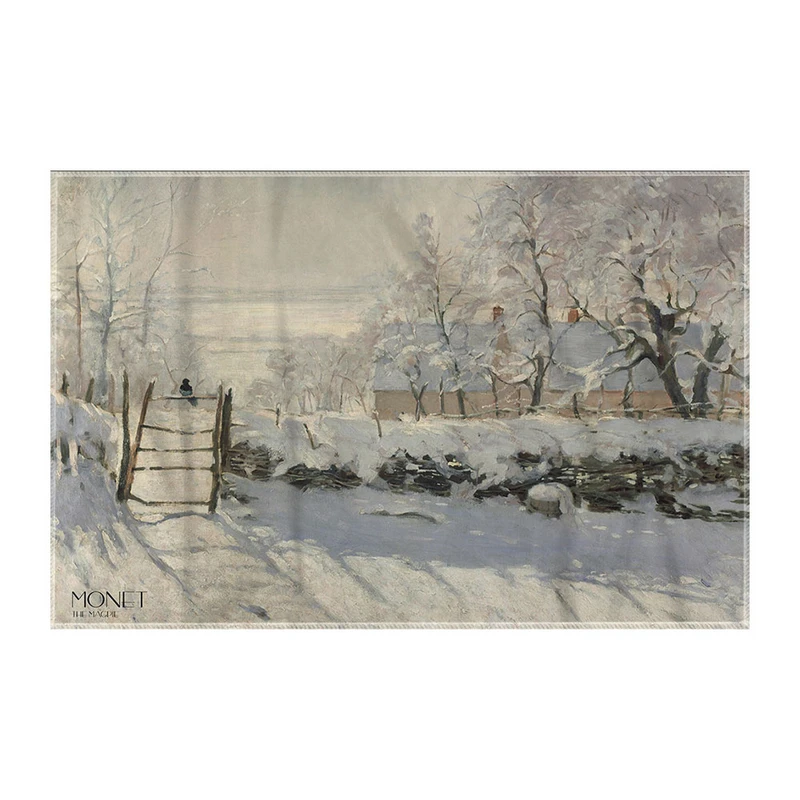 کاغذ کادو ترمه طراحان ایده مدل زاغ از مونه کد art0200 سایز 57x37 سانتی متر