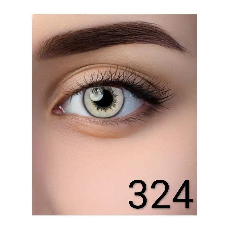 لنز چشم الگانس کد 324 رنگ برفی