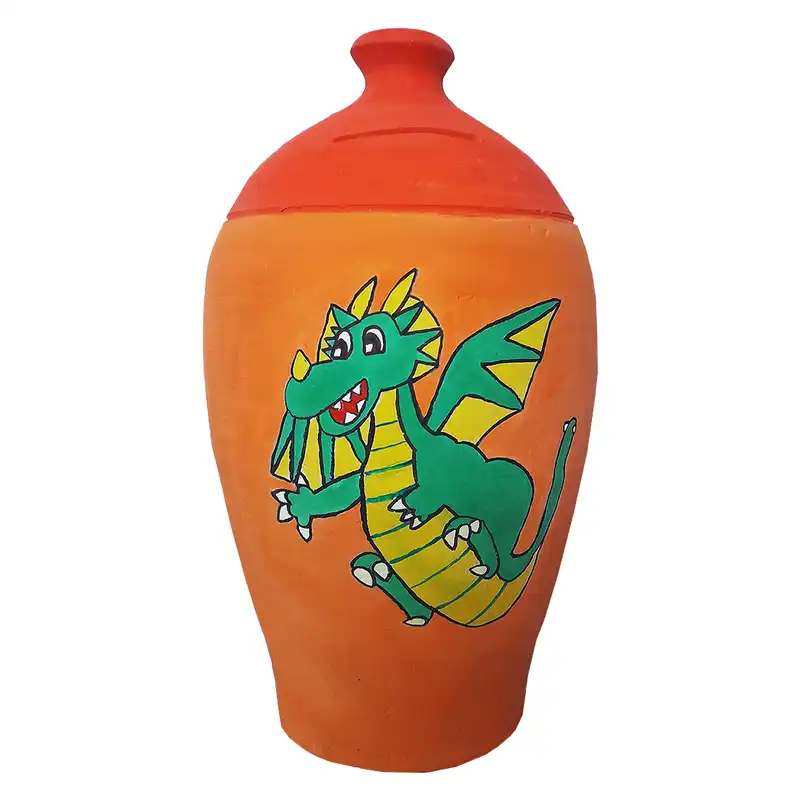 قلک سفالی طرح اژدها کد 1403