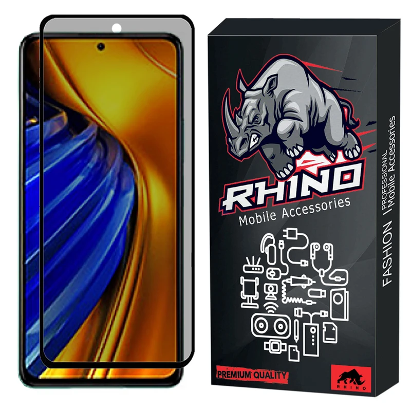 محافظ صفحه نمایش حریم شخصی راینو مدل R-Privacy مناسب برای گوشی موبایل شیائومی Poco F4