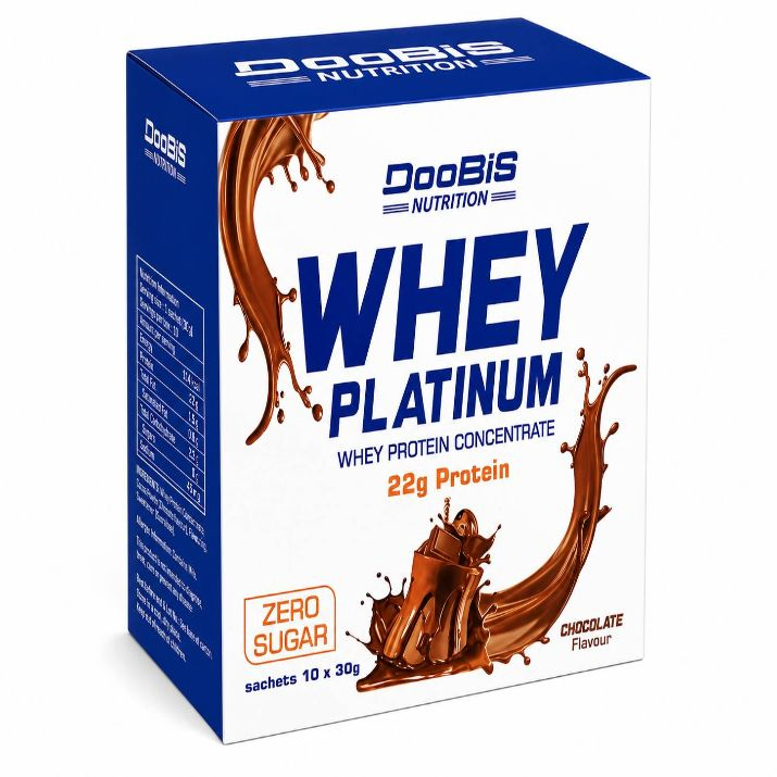 پروتئین وی پلاتینیوم دوبیس ساشه ای - 30 گرم بسته 10 عددی