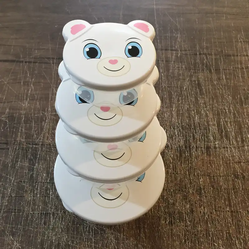 ظرف غذای کودک مدل 2338 مجموعه 4 عددی