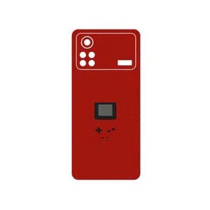 MAHOOT Minimal GameBoy Icon Cover Sticker for Xiaomi Poco X4 Pro 5G