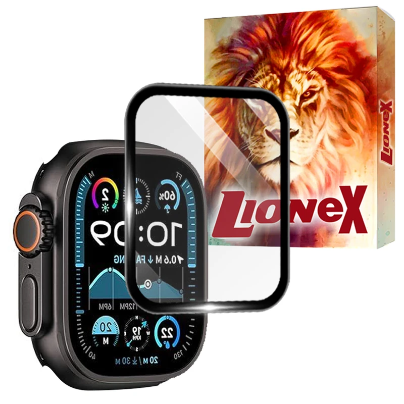 محافظ صفحه نمایش لایونکس مدل LWPM مناسب برای اپل واچ Watch Ultra 3 49mm 