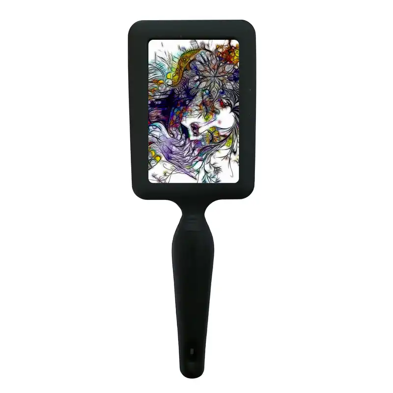 برس مو طرح انتزاعی دختر مدل B1134