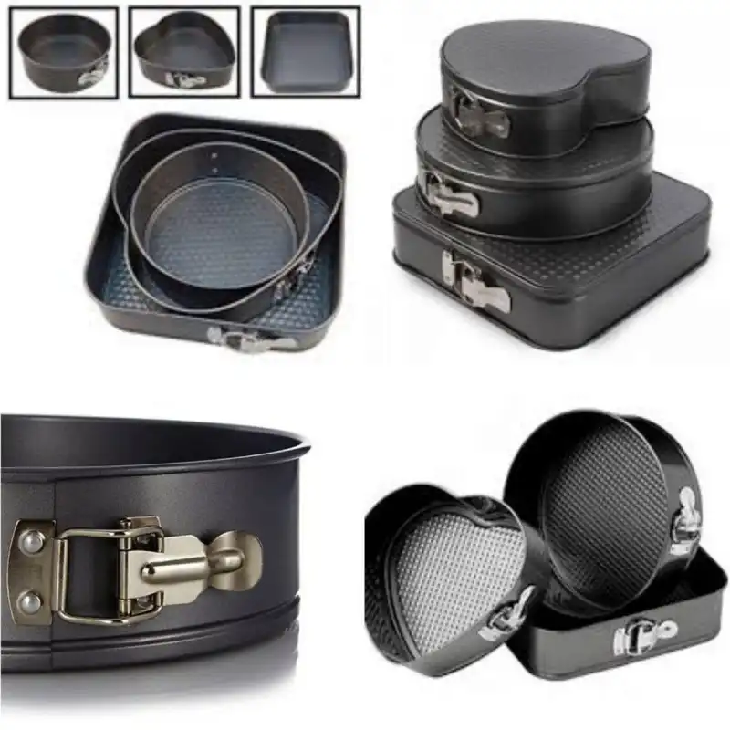 قالب کیک به گز مدل کمربندی مجموعه 3 عددی