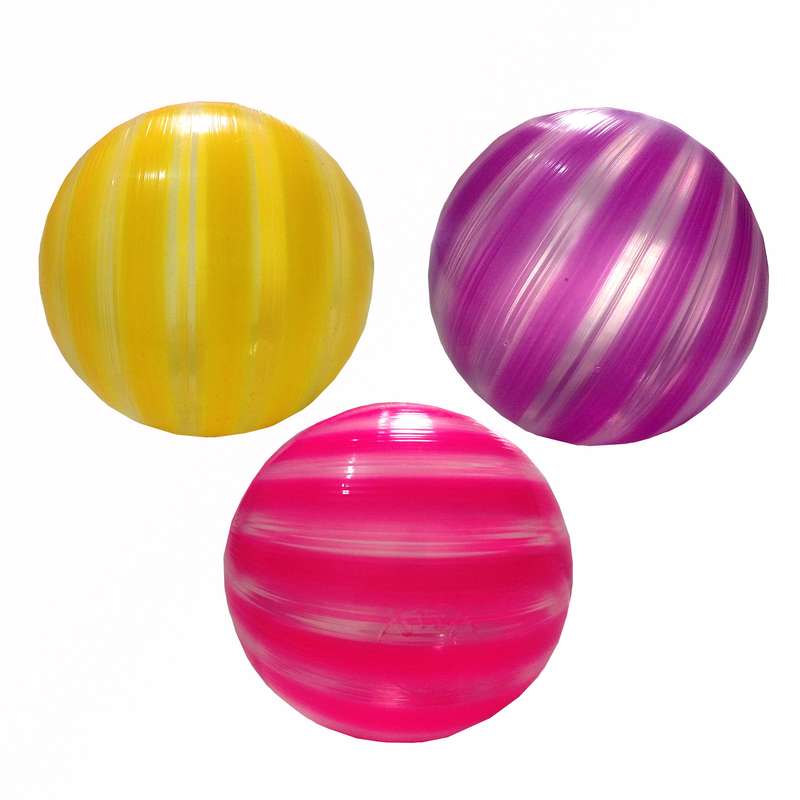 اسباب بازی سگ و گربه مدل توپ رنگی کد 000988 بسته 3 عددی