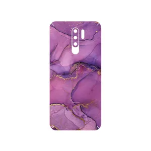 MAHOOT Purple Marble Cover Sticker for Xiaomi Redmi 9