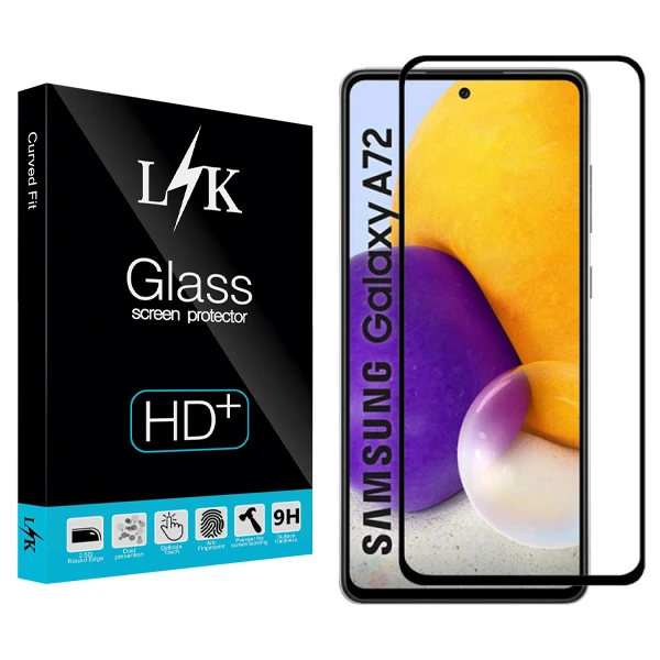 محافظ صفحه نمایش مات ال کی مدل +HD مناسب برای گوشی موبایل سامسونگ Galaxy A72