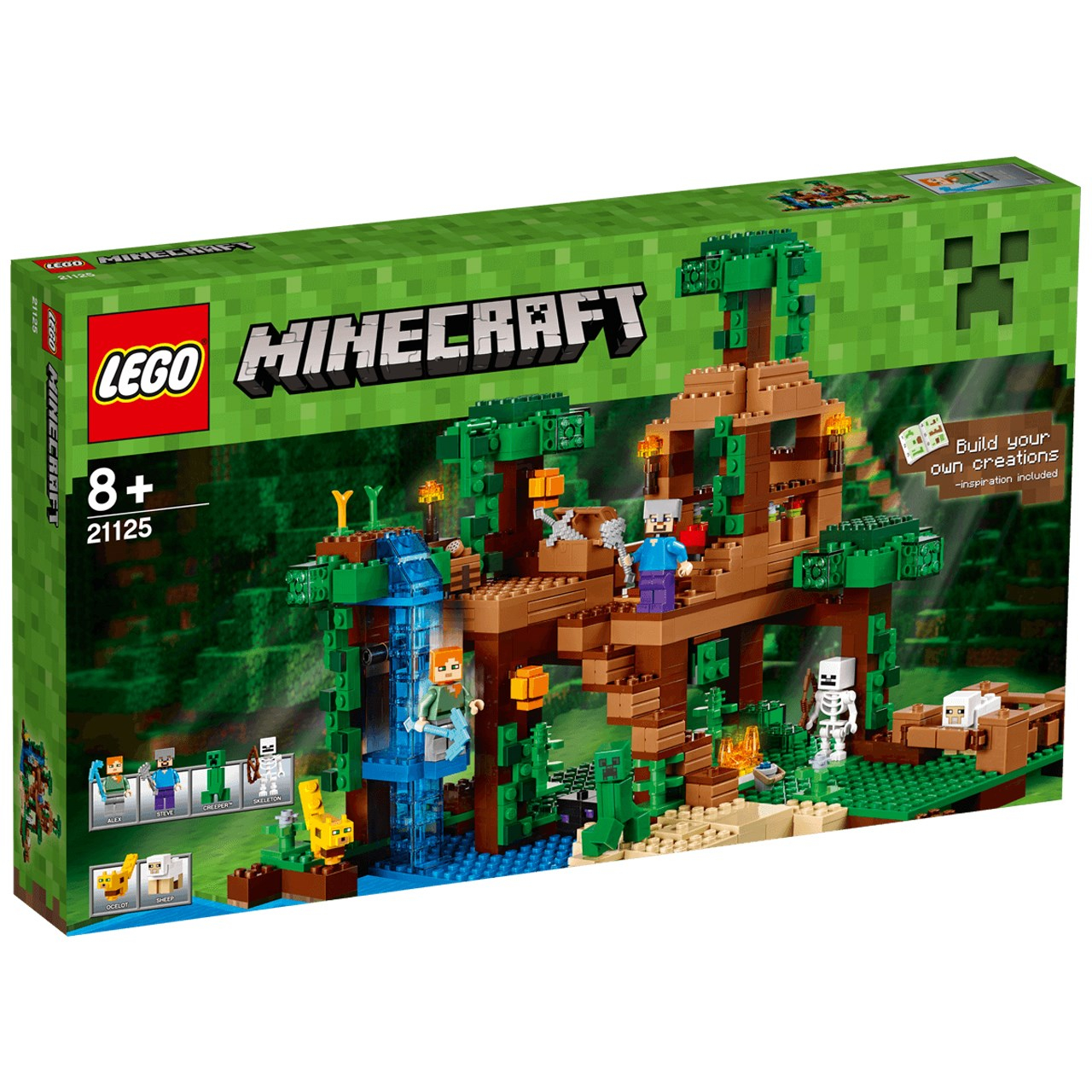 ساختنی لگو مدل سری Minecraft مدل The Jungle Tree House 21125