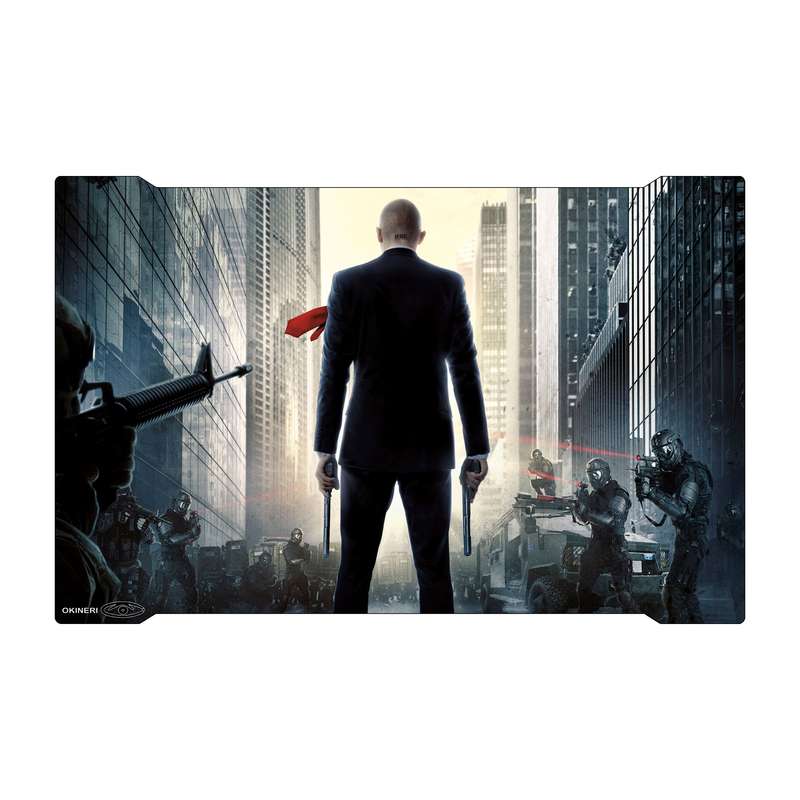 ماوس پد مخصوص بازی اوکینری مدل MPB00761 طرح  بازی هیتمن