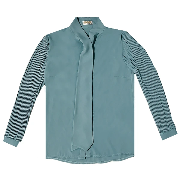 شومیز آستین بلند زنانه مدل کرواتی 