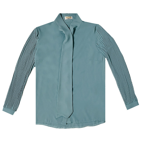 شومیز آستین بلند زنانه مدل کرواتی