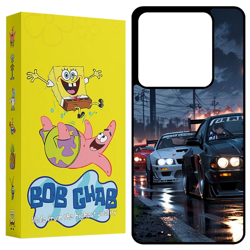 کاور باب قاب طرح ماشین مدل BCPX6 مناسب برای گوشی موبایل شیائومی Redmi Note 13 Pro 5G / Poco X6 5G 