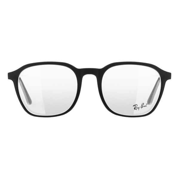 فریم عینک طبی مربعی ری بن مدل RB5390-2008 مناسب برای صورت بیضی، قلب و گرد