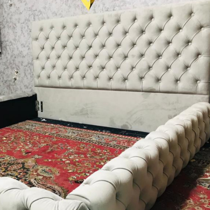 تخت خواب دونفره مدل روژان سایز 180×200 سانتی متر