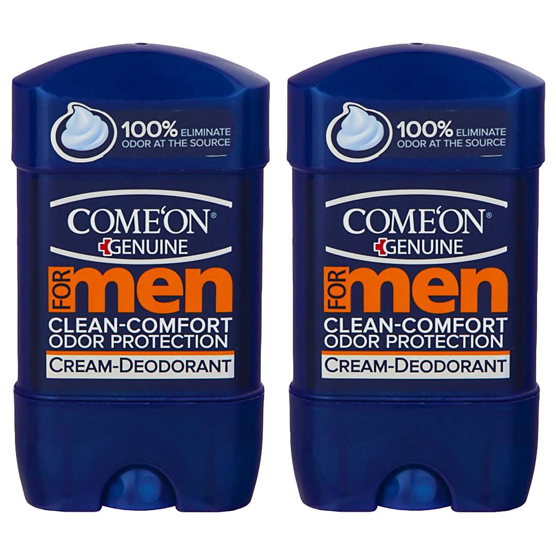 ژل شفاف ضد تعریق مردانه کامان مدل Clean Comfort حجم 75 میلی لیتر بسته 2 عددی -  - 1