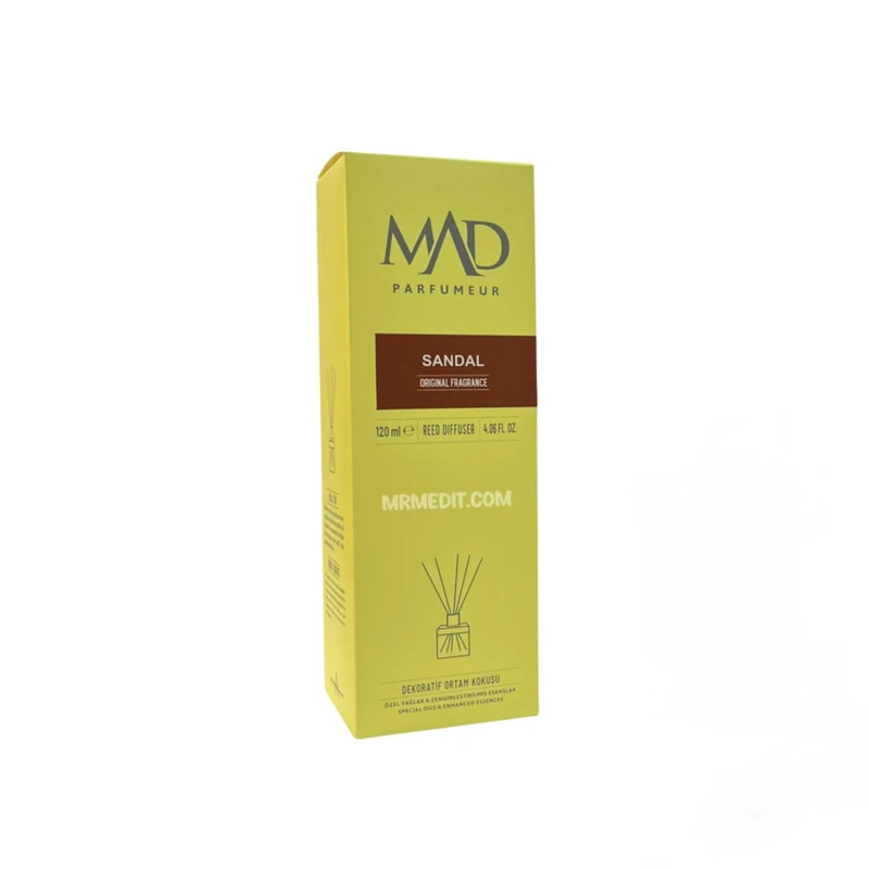 خوشبو کننده برند ماد مدل مد رایحه صندل حجم ۱۲۰ میلی لیتر 
