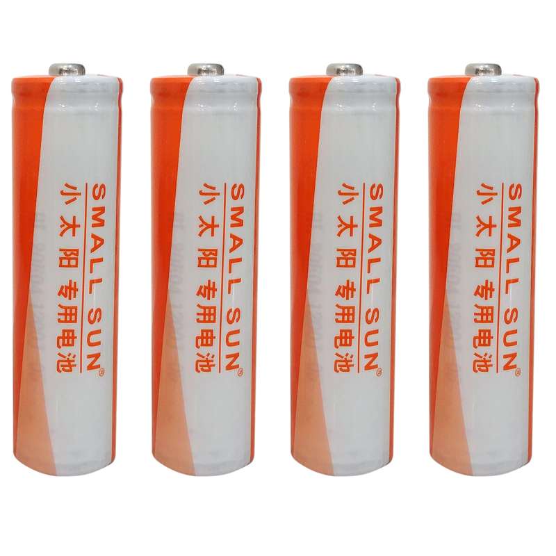 باتری لیتیوم یون قابل شارژ اسمال سان کد 18650 ظرفیت 2200 میلی آمپرساعت بسته 4 عددی