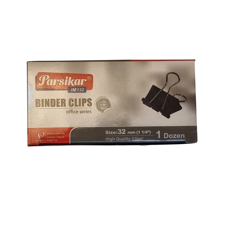 گیره پارسیکار مدل دوبل کد JM-1032 بسته 12 عددی