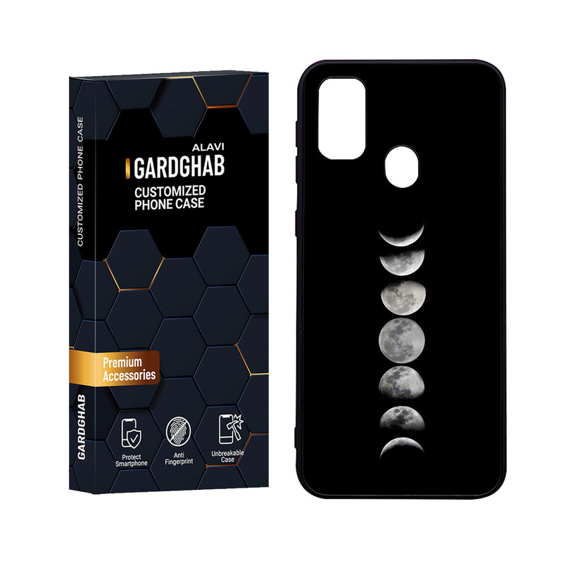 کاور گارد قاب علوی مدل Glass مناسب برای گوشی موبایل سامسونگ Galaxy M21