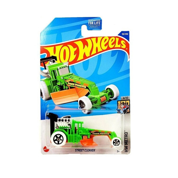 ماشین بازی هات ویلز مدل Street Cleaver کد HCV02 - 4982