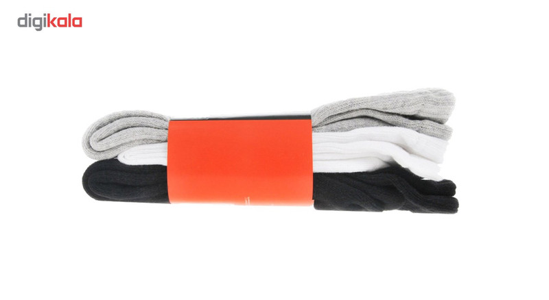 جوراب ورزشی نایکی مدل VALUE COTTON CREW  بسته 3 عددی