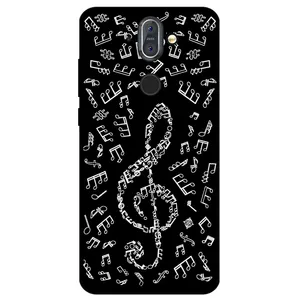 Megafone Musical Note 1370 Cover For Nokia 8 Sirocco 