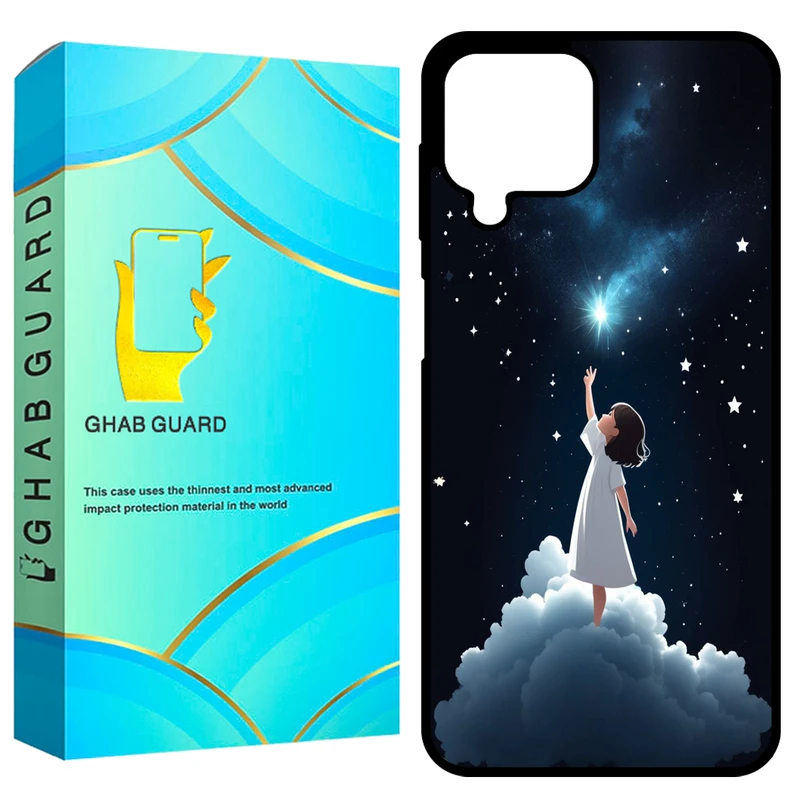 کاور قاب گارد طرح دخترانه مدل GCHPA224 مناسب برای گوشی موبایل سامسونگ Galaxy A22 4G / M22 4G / M32 4G   