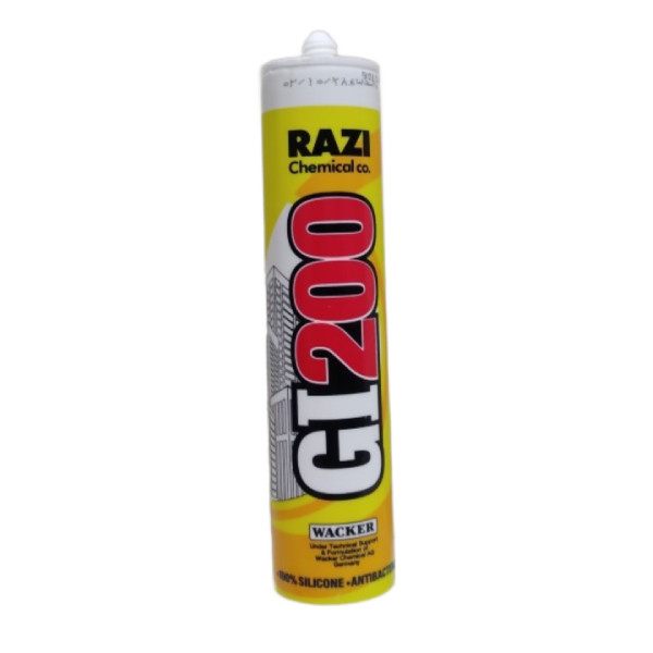 چسب سیلیکونی رازی مدل GI200 حجم 250 میلی لیتر