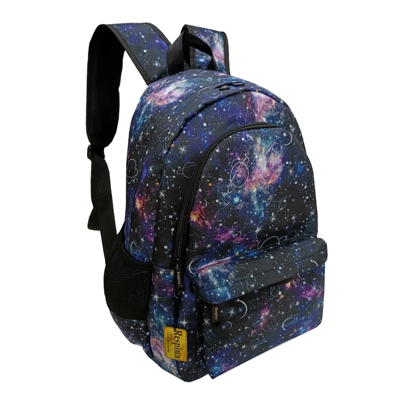 عکس شماره 8 : کوله پشتی رسپینا مدل کهکشان زحل به همراه جامدادی