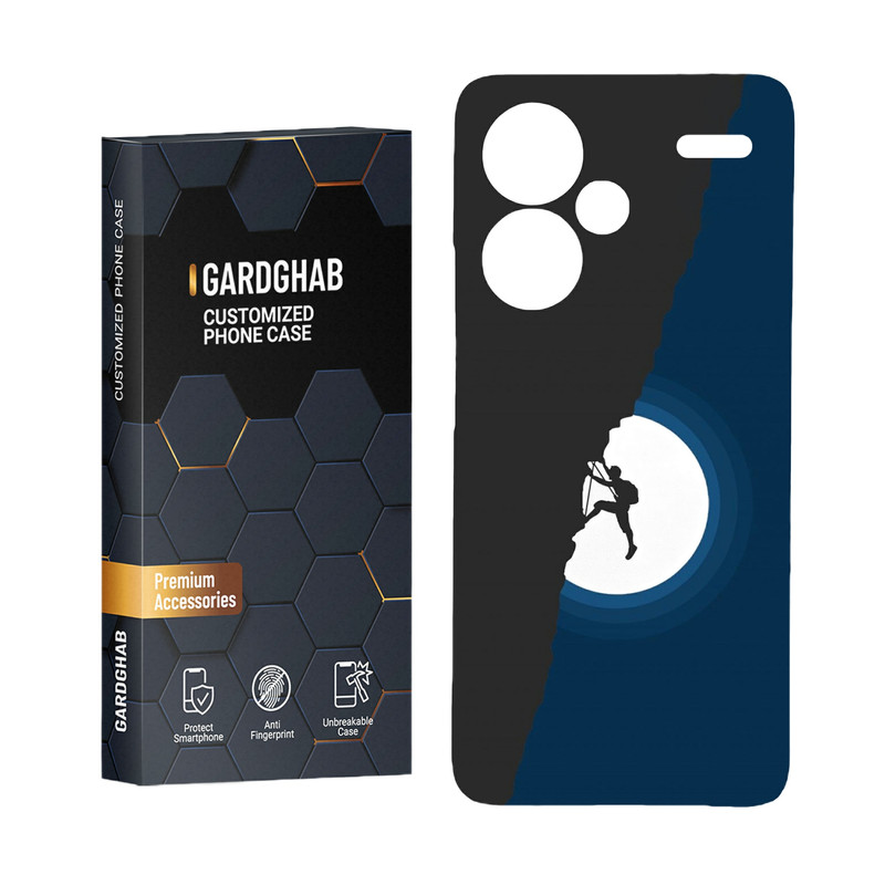 کاور گارد قاب مدل پسرانه مناسب برای گوشی موبایل شیائومی redmi note 13 pro plus 5g
