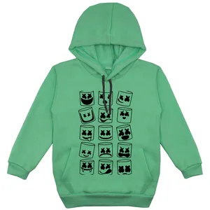 هودی پسرانه مدل مارشملو F135 رنگ سبز