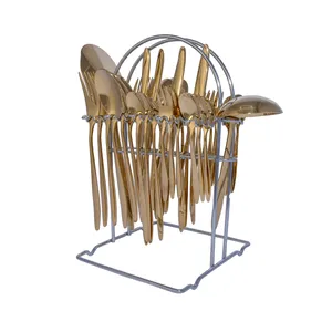 سرویس قاشق و چنگال 39 پارچه آر ام اس مدل 42