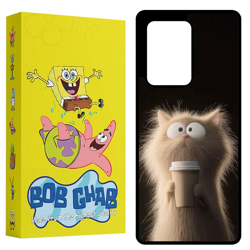 کاور باب قاب طرح گربه مدل BCPS20U مناسب برای گوشی موبایل سامسونگ Galaxy S20 ultra 4G / Galaxy S20 Ultra 5G