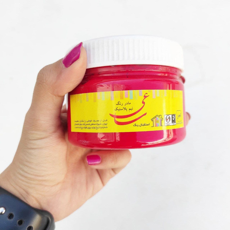 مادر رنگ نیم پلاستیک قرمز ساعی مدل GH-30 وزن 250 گرم