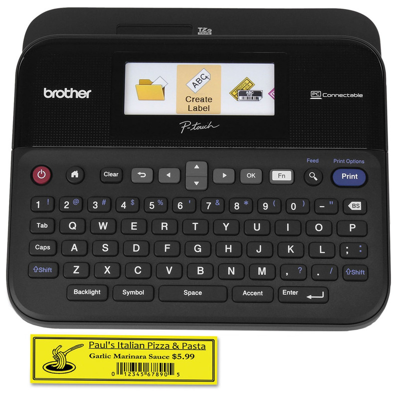 پرینتر لیبل زن برادر مدل PT-D600VP