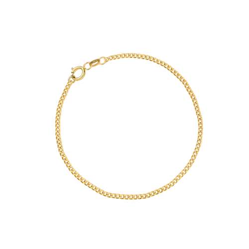 دستبند زنجیری طلا 18 عیار زنانه ماوی گالری مدل کارتیه