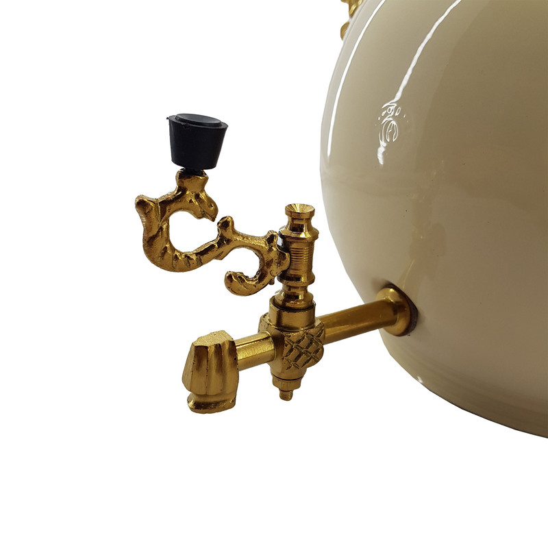 سماور گازی مدل عروس کد bst-10 ظرفیت 6 لیتر